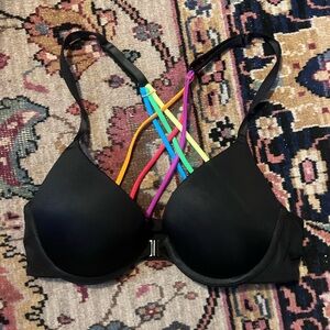 Victoria Secret Pride racer back bra 32b